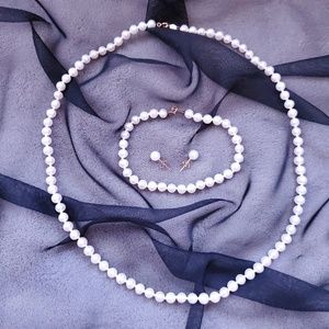 AUTHENTIC Fresh Water Pearl Jewelry Set